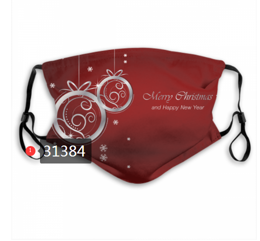 2020 Merry Christmas Dust mask with filter 39